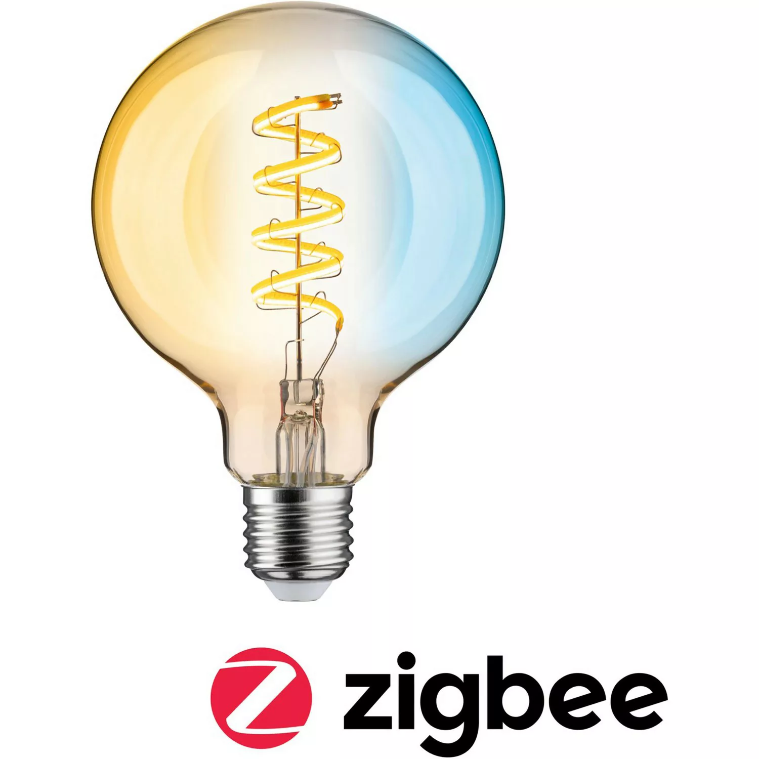 Paulmann LED-Globe G95 Zigbee E27 7,5W gold CCT günstig online kaufen