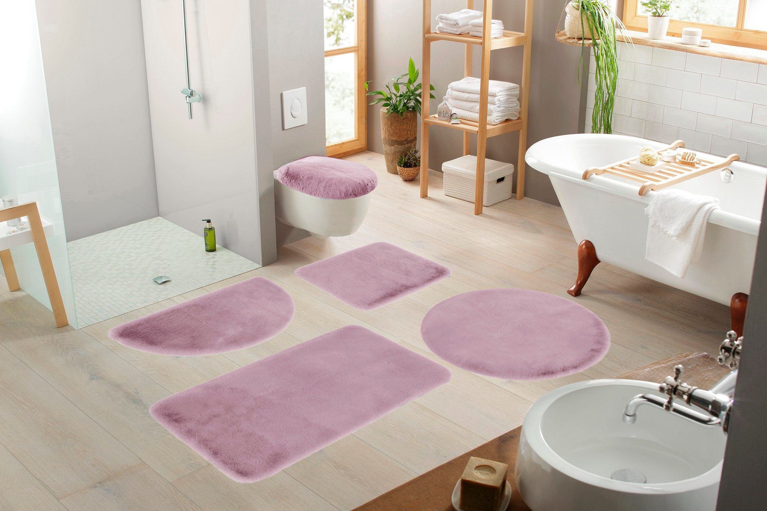 my home Badematte Rabbit Badematten, Badvorleger, günstig online kaufen