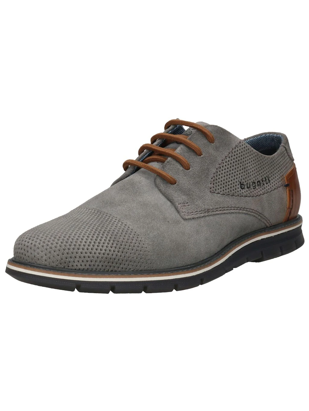 bugatti Schnürschuh "bugatti Businessschuhe Veloursleder" günstig online kaufen