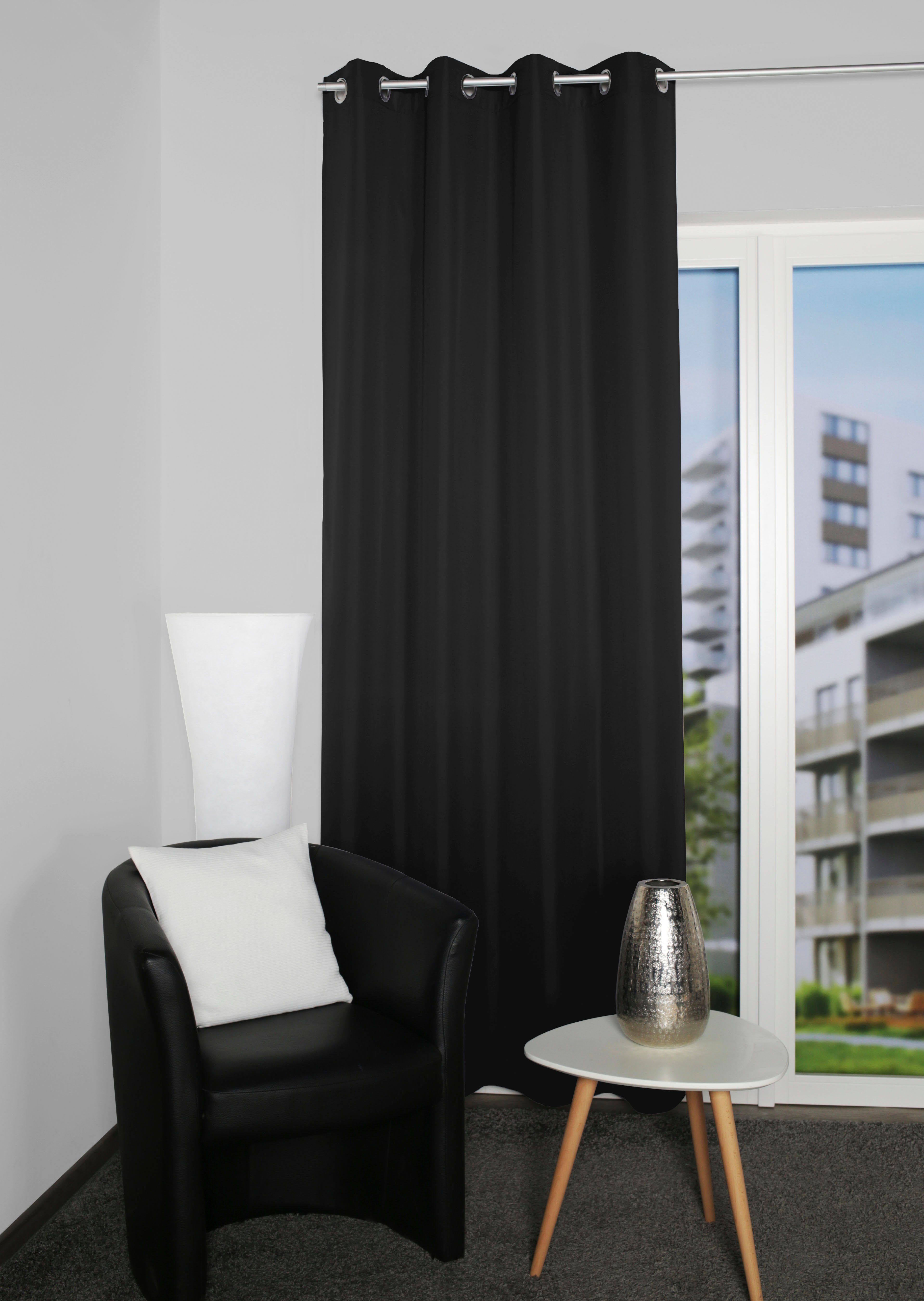 Home Basics Vorhang ATLANTIK, Ösen (1 günstig online kaufen