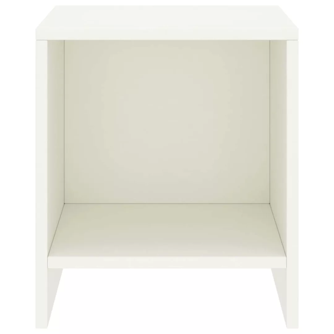 Nachttisch Weiß 35x30x40 Cm Kiefer Massivholz günstig online kaufen
