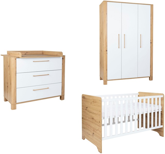 arthur berndt Babyzimmer-Komplettset »Babyzimmer Set »Marlon« 3-teilig«, (S günstig online kaufen