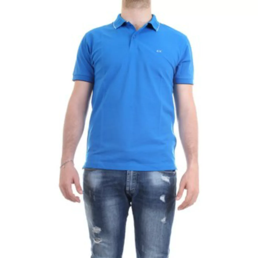 Sun68  Poloshirt A19106 Polo Mann Bluette günstig online kaufen