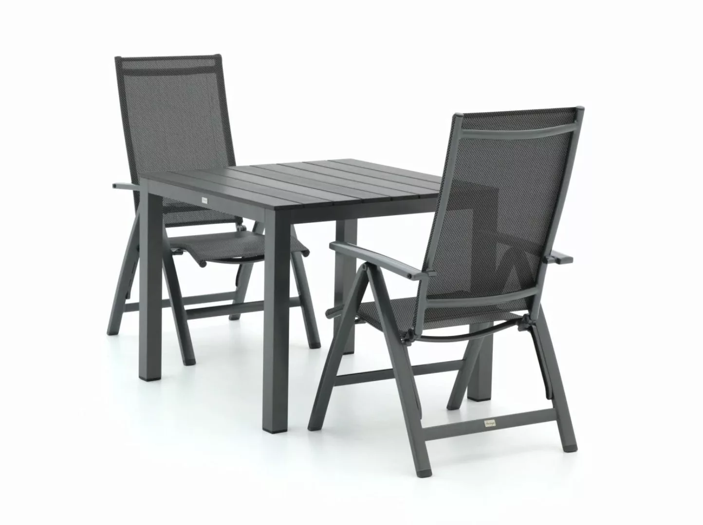 Bellagio Avenza/Fidenza 90 cm Gartenmöbel-Set 3-teilig verstellbar günstig online kaufen