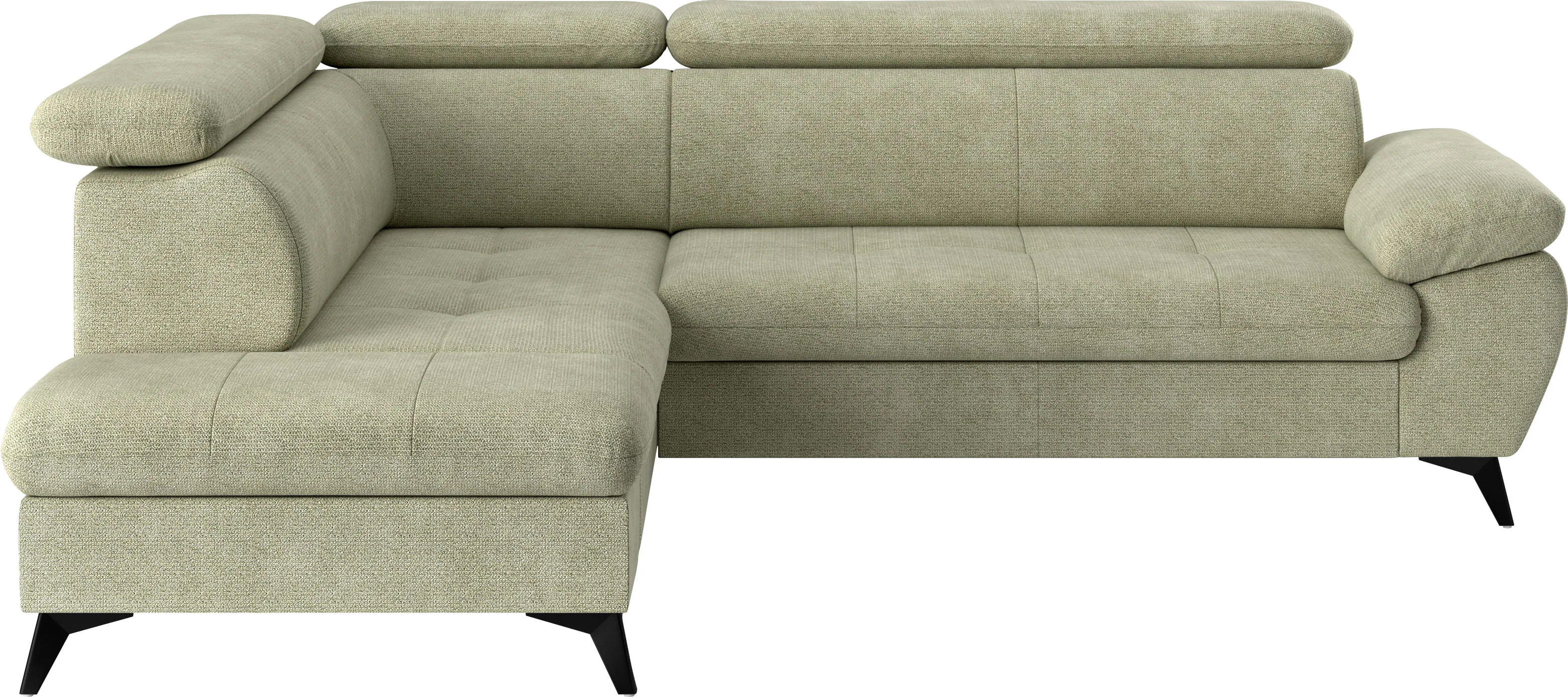 COTTA Ecksofa "Hudson L-Form", mit Kopfteilverstellung, wahlweise mit Bettf günstig online kaufen