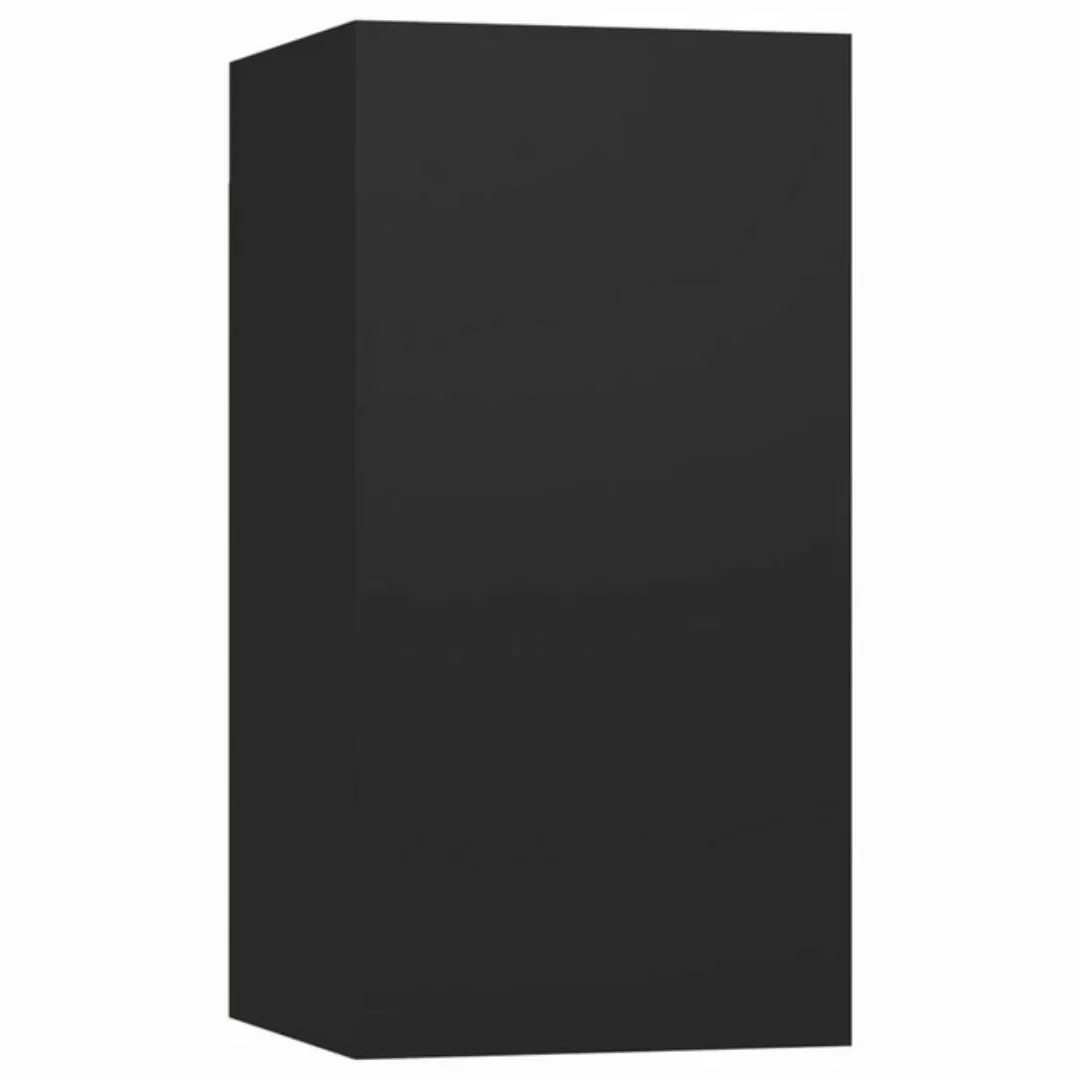 vidaXL TV-Schrank TV-Schrank Schwarz 30,5x30x60 cm Spanplatte Lowboard günstig online kaufen