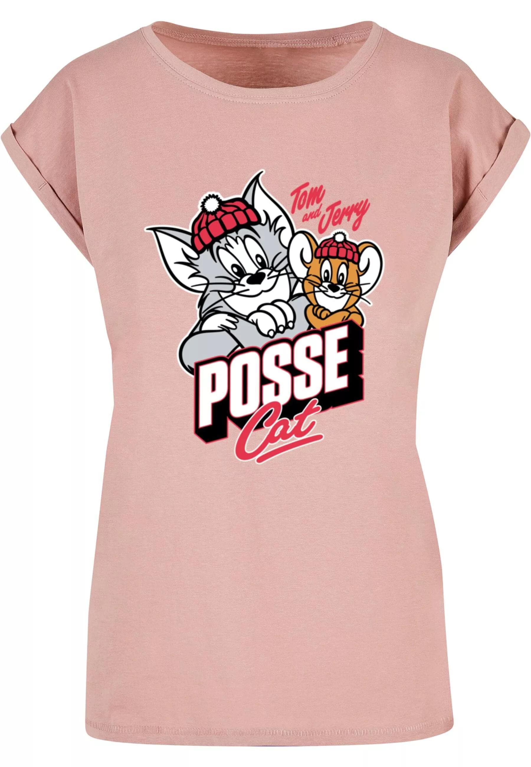 ABSOLUTE CULT T-Shirt "ABSOLUTE CULT Damen Ladies Tom and Jerry - Posse Cat günstig online kaufen