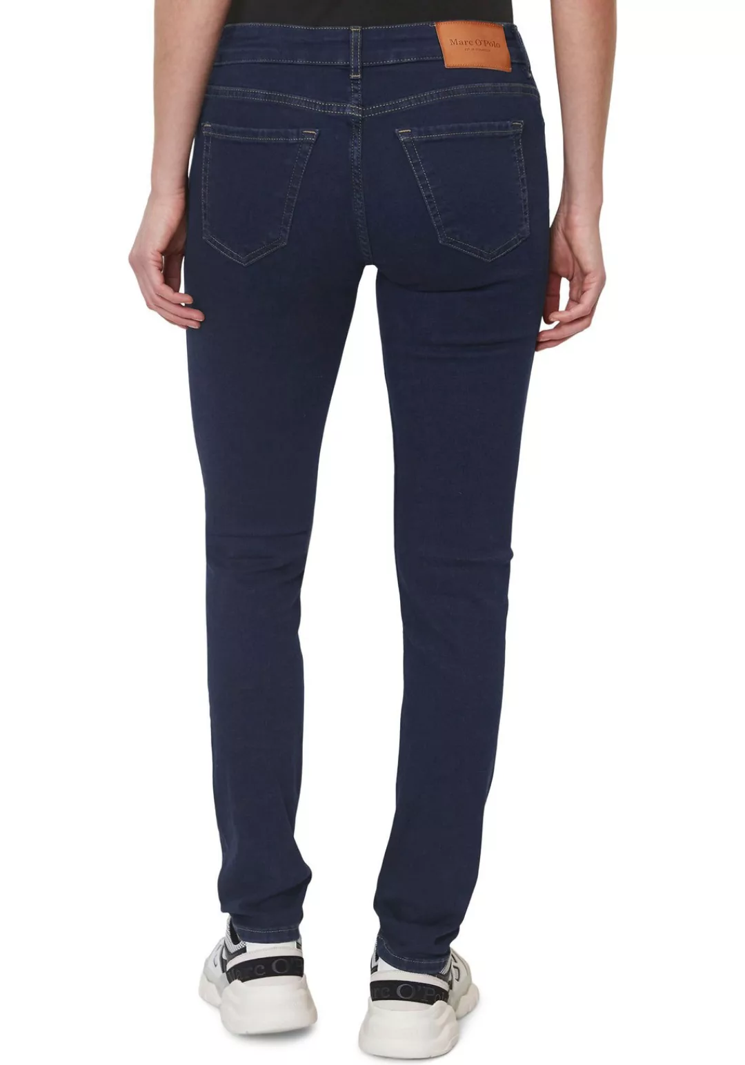 Marc O'Polo 5-Pocket-Jeans Denim Trouser, mid waist, slim fit günstig online kaufen
