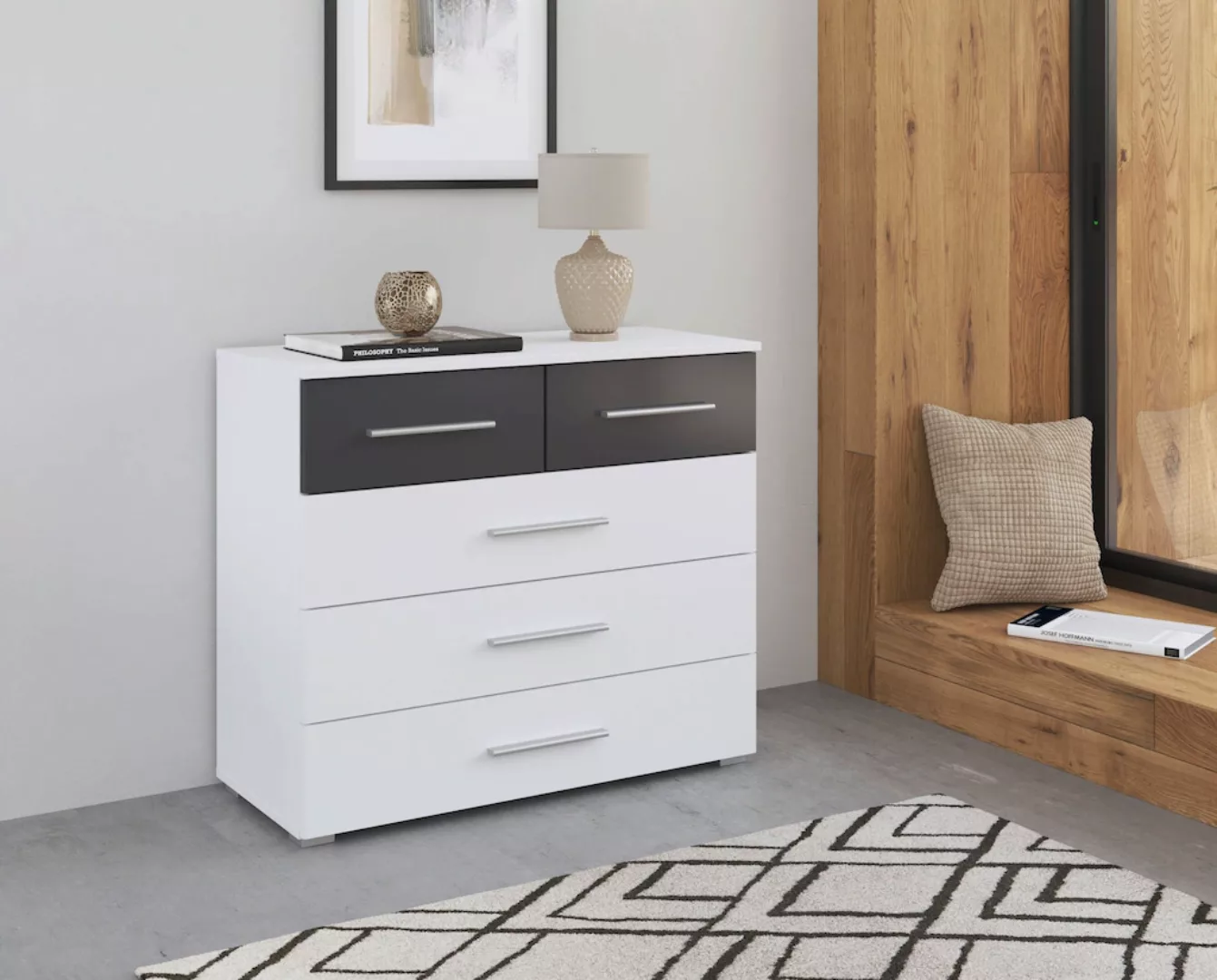 rauch Schubkastenkommode "Sideboard Kommode Schubladenkommode TARRAGONA", m günstig online kaufen