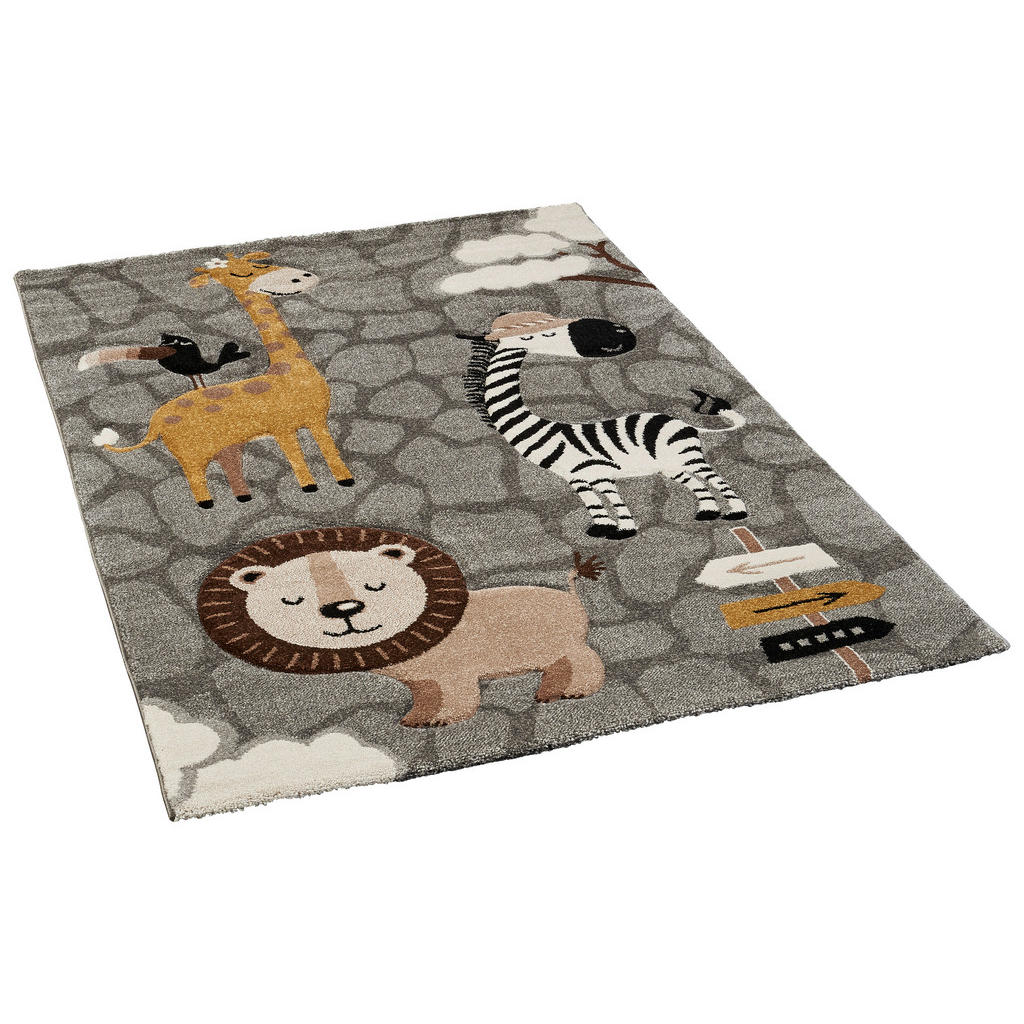 Kinderteppich Casino Kids grau B/L: ca. 160x230 cm günstig online kaufen