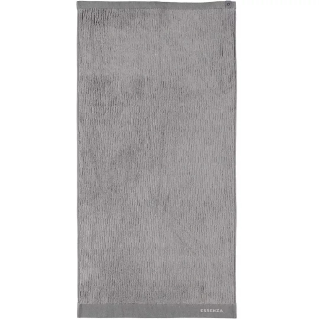 Essenza Connect Organic Lines - Farbe: grey - Handtuch 60x110 cm günstig online kaufen