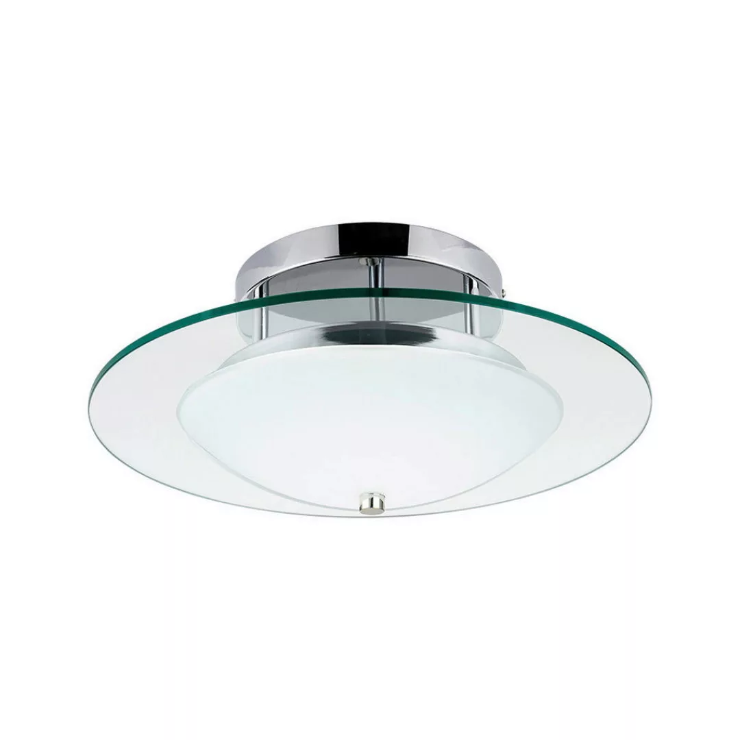 SPOT Light Deckenleuchte 9250128 Chrom weiß transparent Metall Glas H/D: ca günstig online kaufen