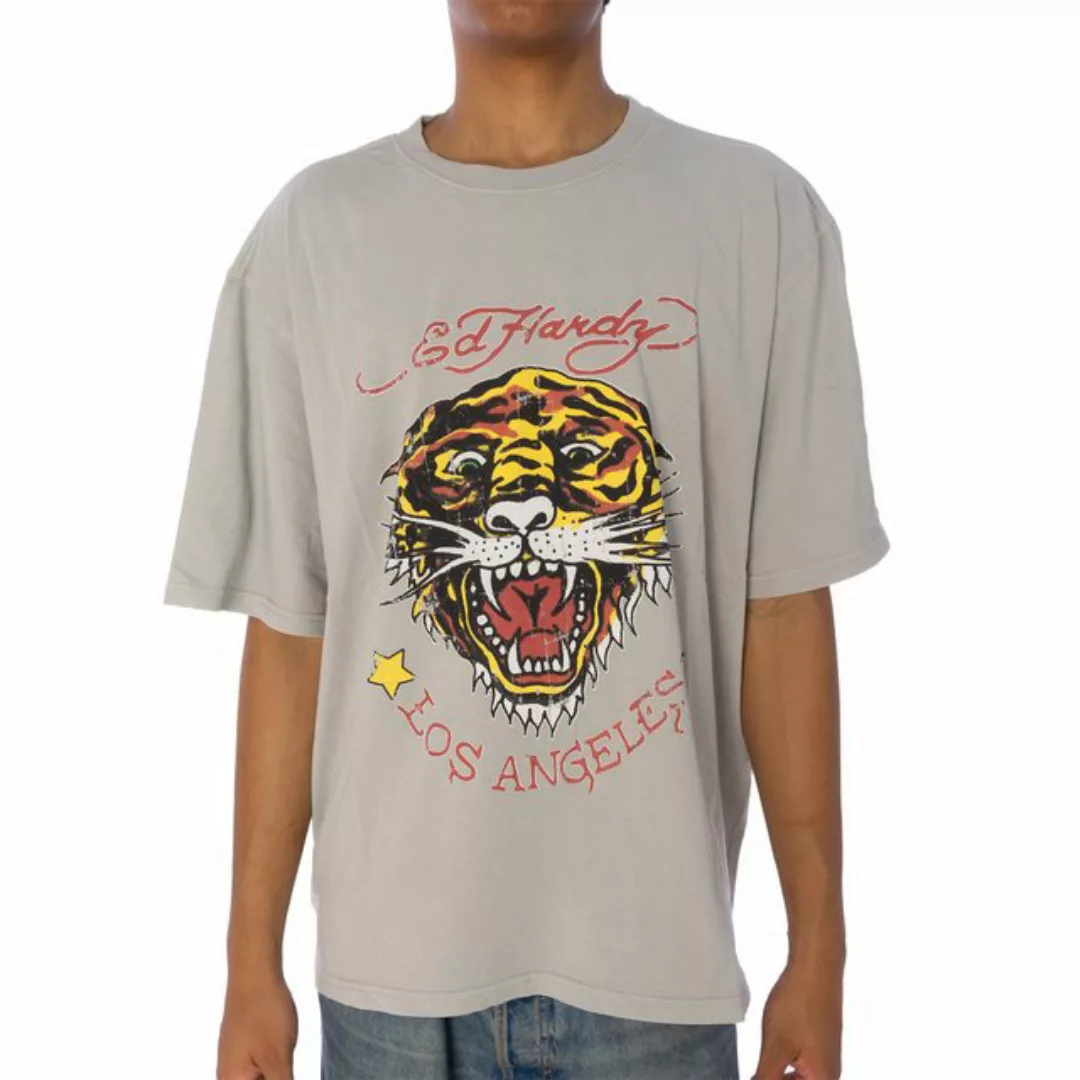 Ed Hardy T-Shirt T-Shirt Ed Hardy La Tiger Vintage, G XL, F grey günstig online kaufen