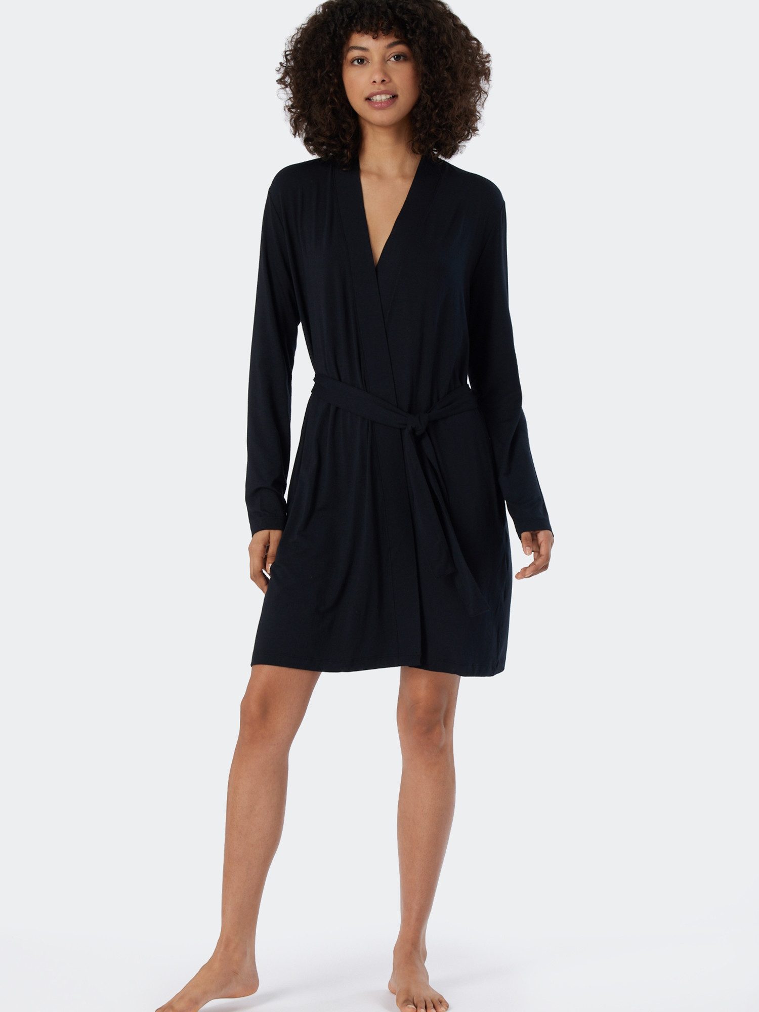 Schiesser Bademantel Kimono, 0 günstig online kaufen
