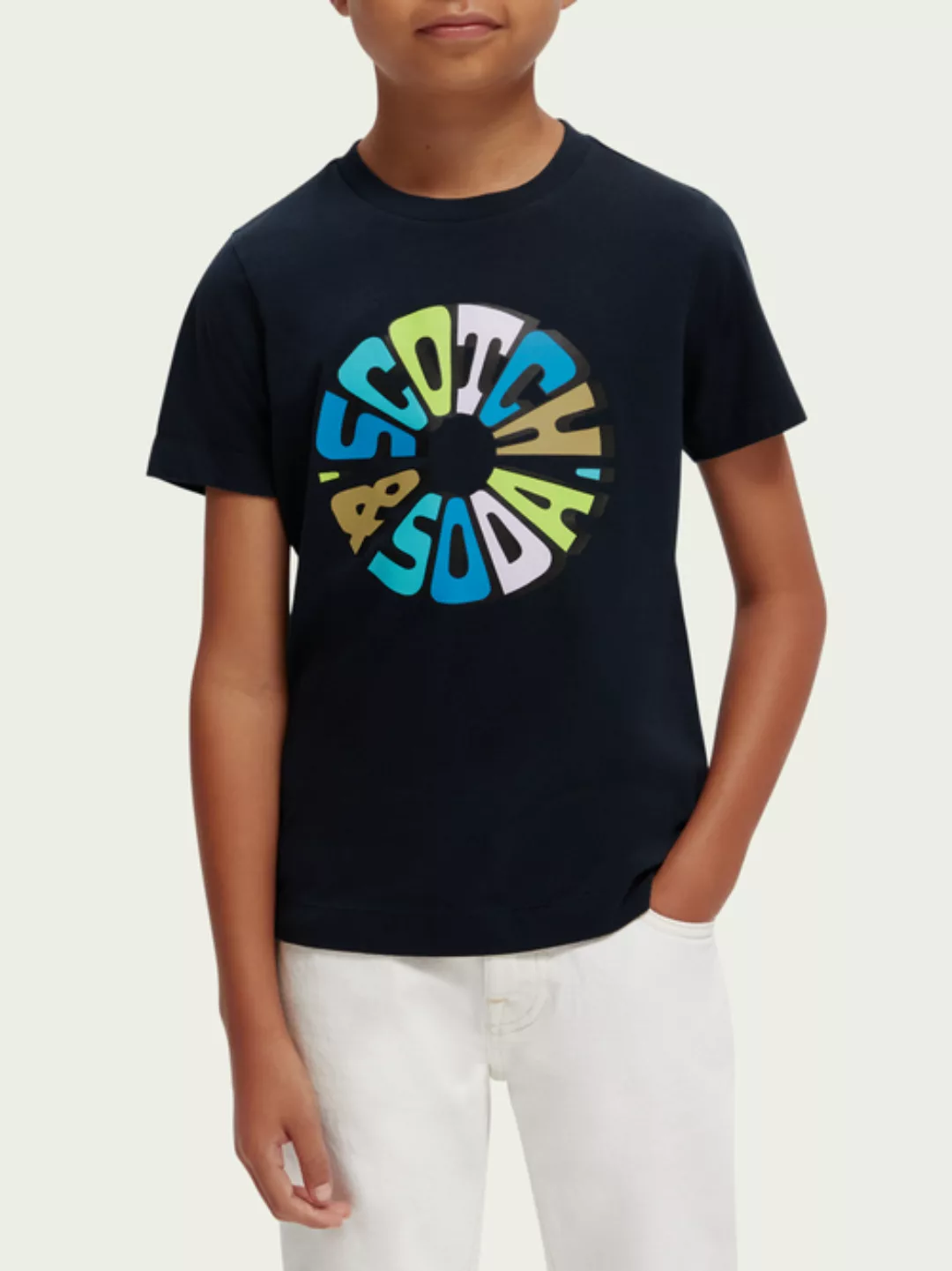 Scotch & Soda Regular Fit T-Shirt mit Grafik günstig online kaufen