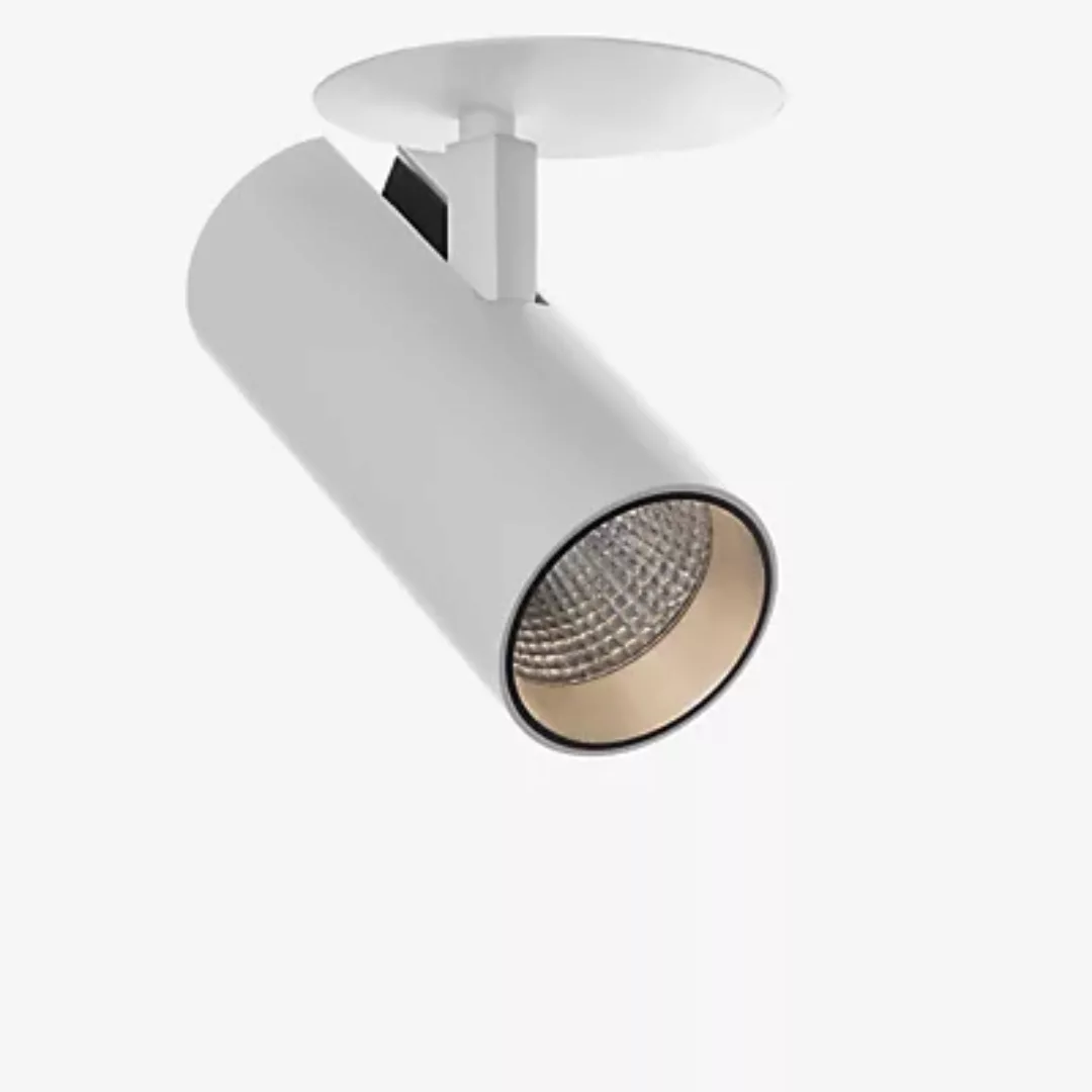Artemide Vector Einbaustrahler LED halb eingebaut, ø55 mm - weiß - 16° günstig online kaufen