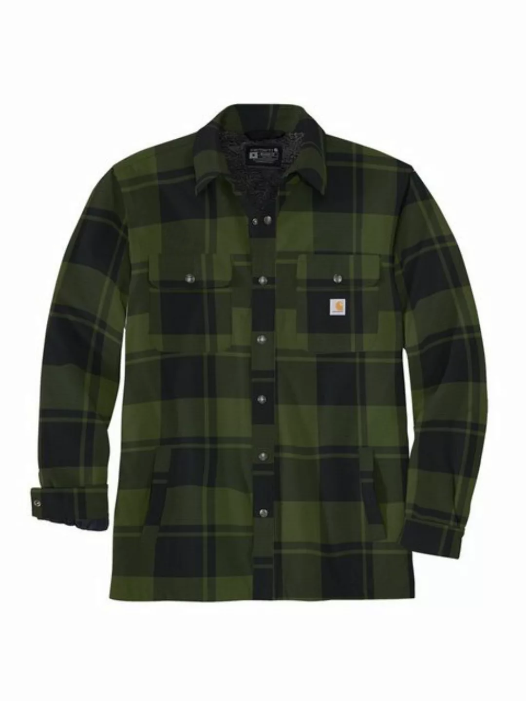 Carhartt Langarmhemd 105939-GD3 Carhartt Flanell US Kleidergrößen günstig online kaufen