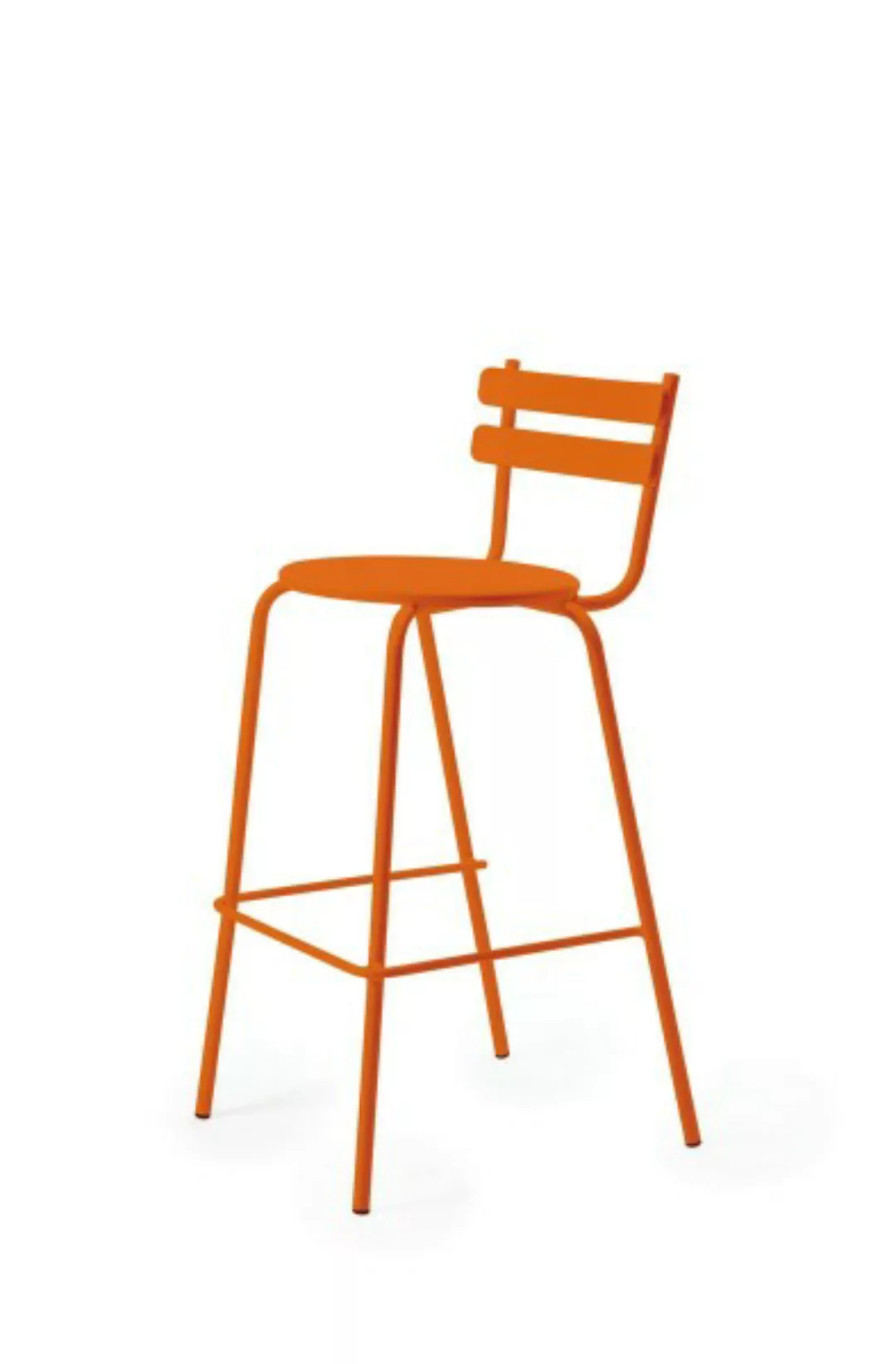 Barhocker mit Rückenlehne Grace orange AR günstig online kaufen