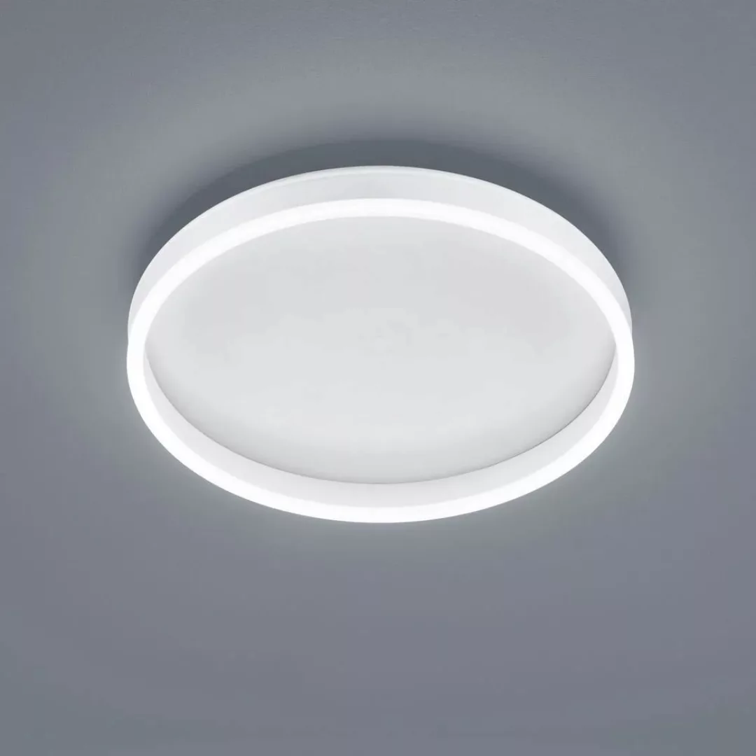 Helestra Sona LED-Deckenleuchte dimmbar Ø40cm weiß günstig online kaufen