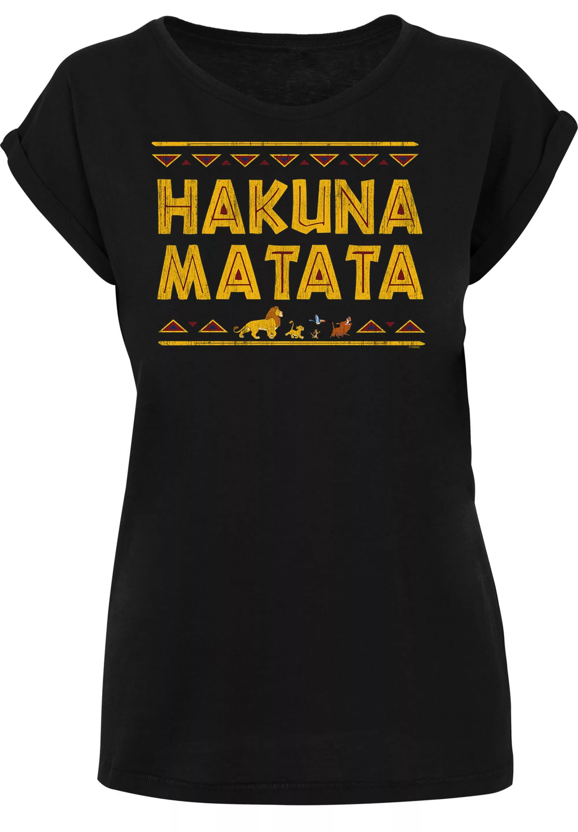 F4NT4STIC T-Shirt "T-Shirt Disney König der Löwen Hakuna Matata", Print günstig online kaufen