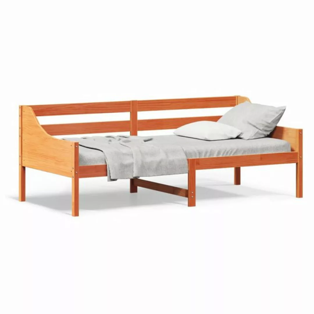 vidaXL Gästebett vidaXL Gästebett Tagesbett Wachsbraun 80x200 cm Massivholz günstig online kaufen