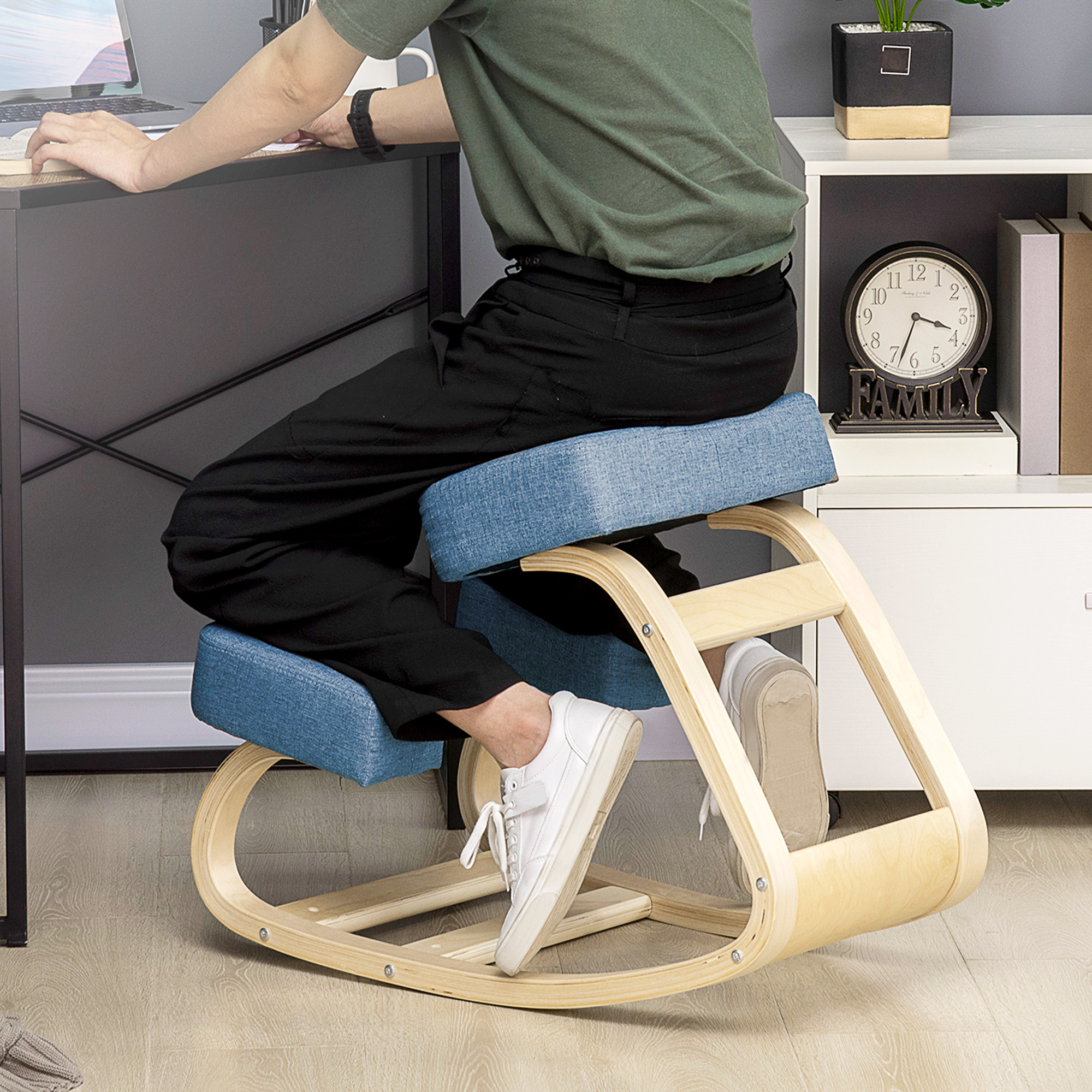 Vinsetto Kniestuhl ergonomischer Kniestuhl mit bequemem Schaukelkissen aus günstig online kaufen