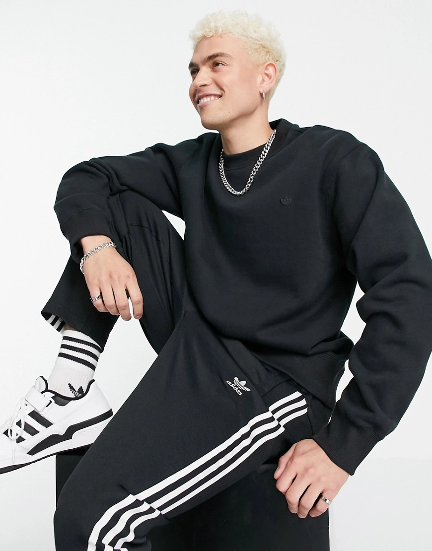 adidas Originals – adicolor Contempo – Sweatshirt in Schwarz günstig online kaufen