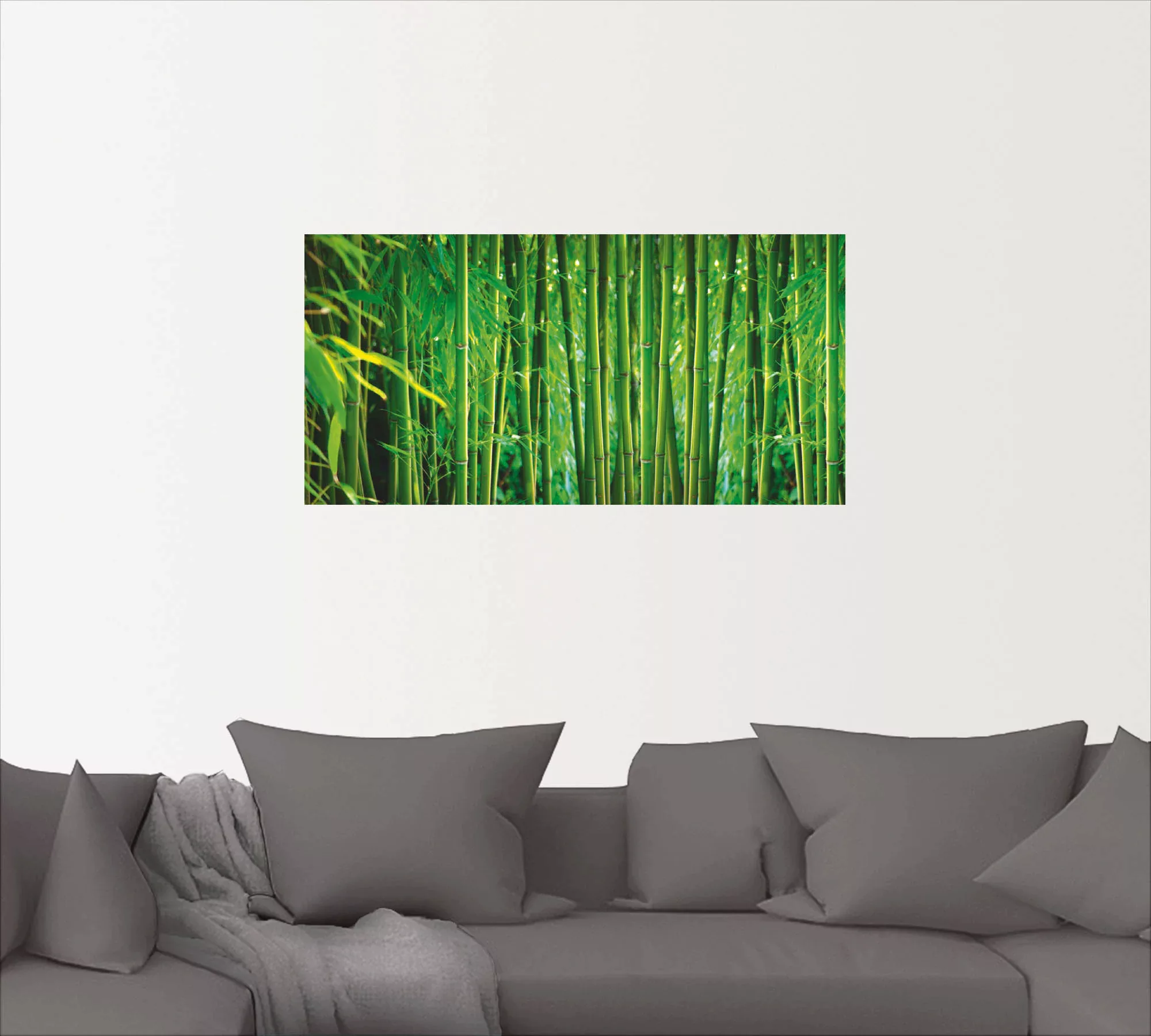 Artland Wandfolie "Bambus II", Gräser, (1 St.) günstig online kaufen