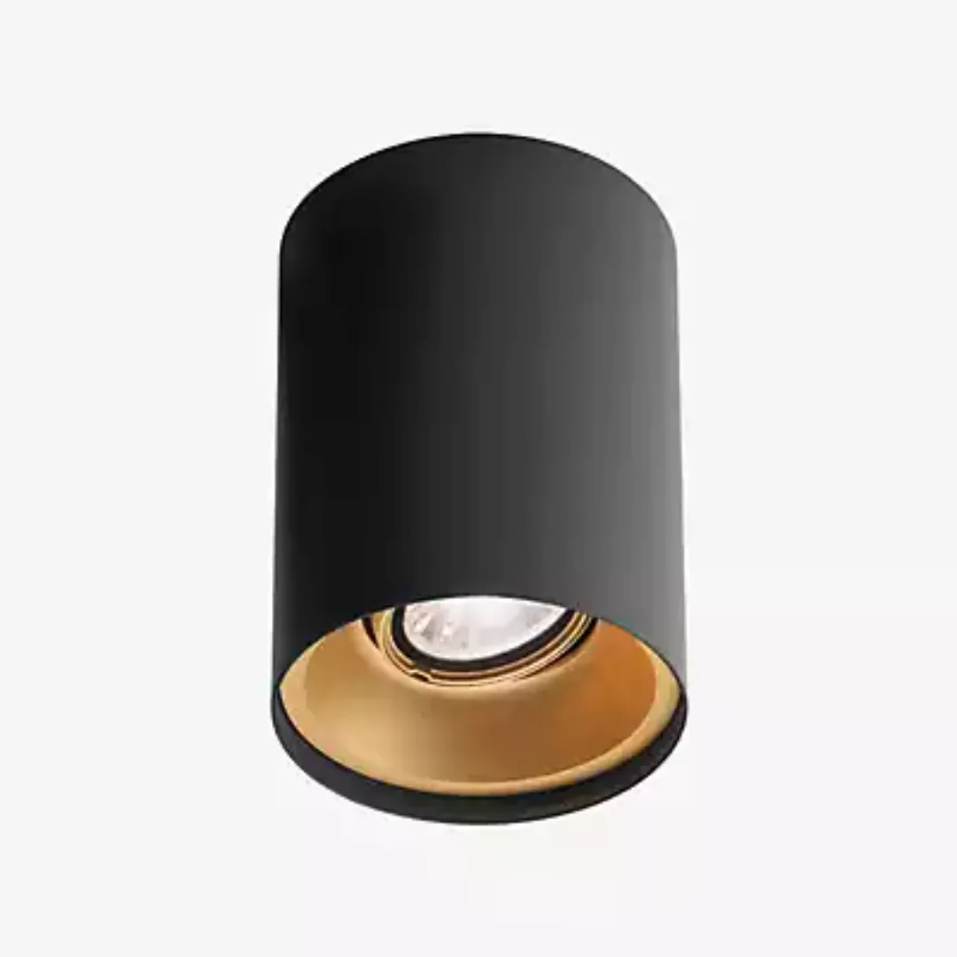 Wever & Ducré Solid 1.0 Spot LED, schwarz/gold - 2.700 K , Lagerverkauf, Ne günstig online kaufen