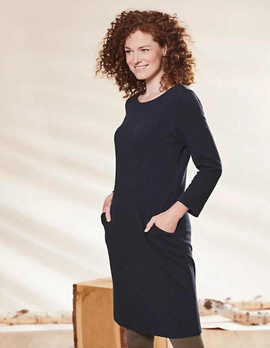Jaquardjersey-Kleid Libussa günstig online kaufen