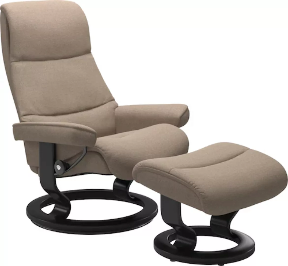 Stressless® Relaxsessel »View«, (Set, Relaxsessel mit Hocker), mit Classic günstig online kaufen