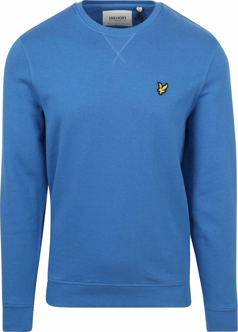 Lyle & Scott Pullover Mittelblau - Größe S günstig online kaufen