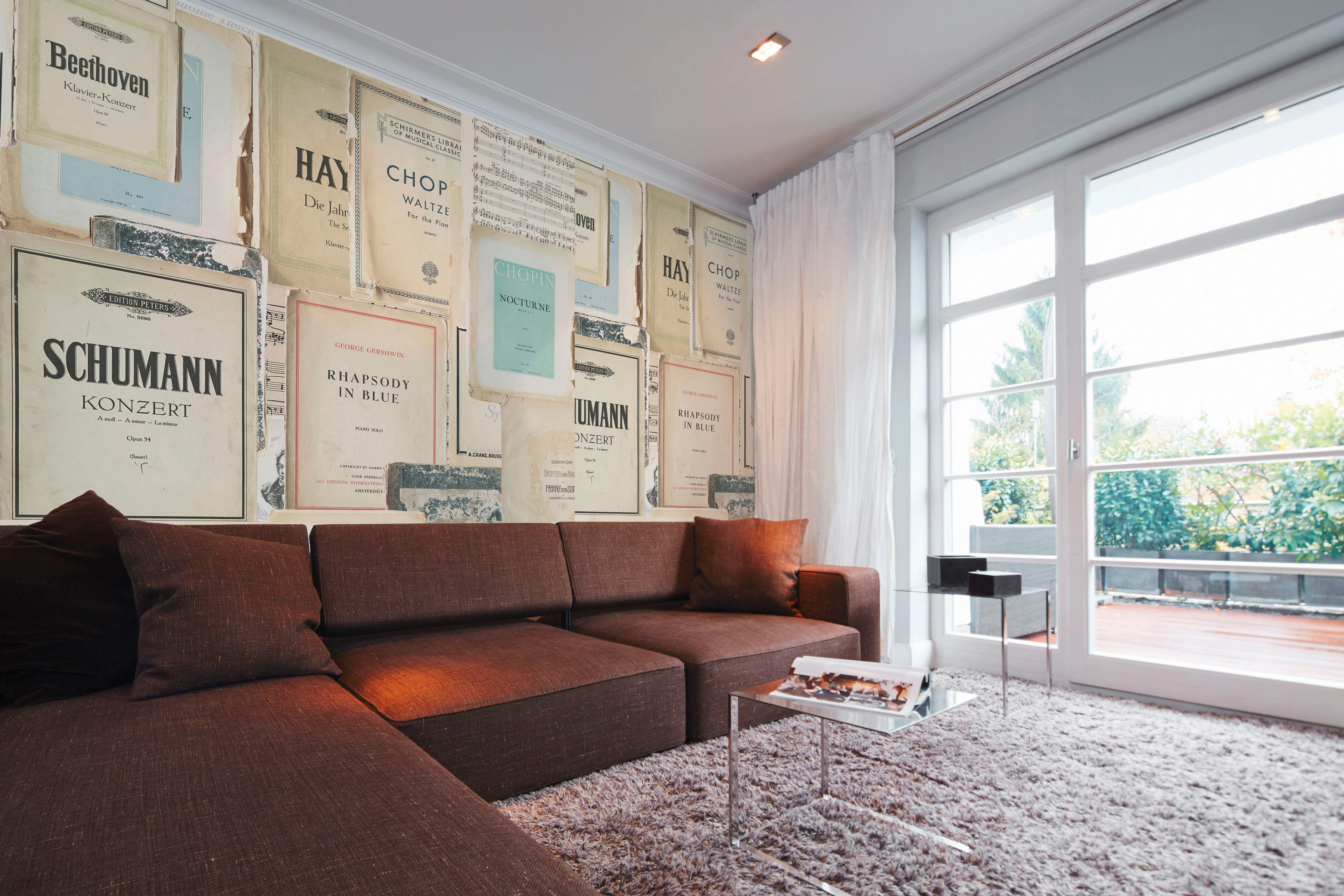 Architects Paper Fototapete »Atelier 47 Sheet of Music 2«, Vlies, Wand, Sch günstig online kaufen