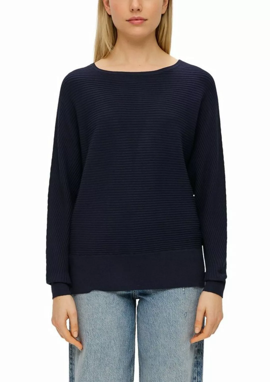 s.Oliver Strickpullover mit auffälliger Farbe günstig online kaufen