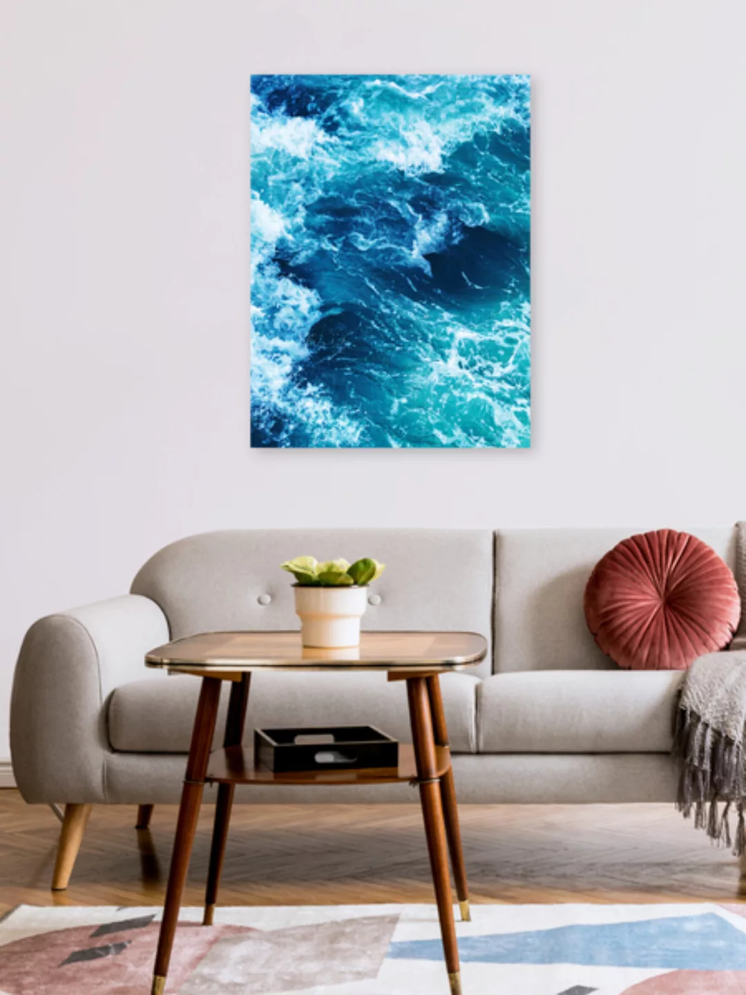 Poster / Leinwandbild - Ocean Waves günstig online kaufen