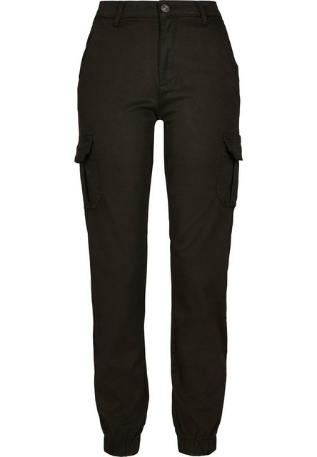 URBAN CLASSICS Cargohose Urban Classics Damen Ladies High Waist Cargo Pants günstig online kaufen