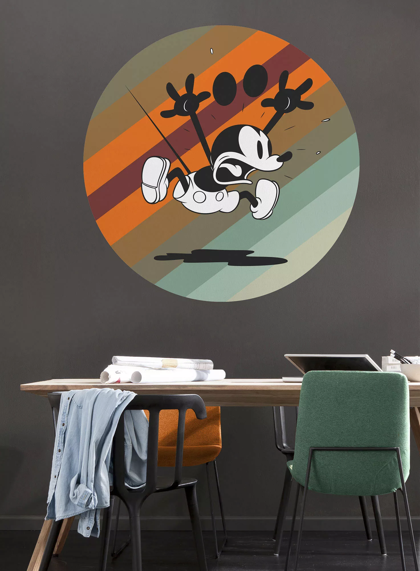 Komar Wandtattoo "Mickey Mouse up and away", (1 St.), 125x125 cm (Breite x günstig online kaufen