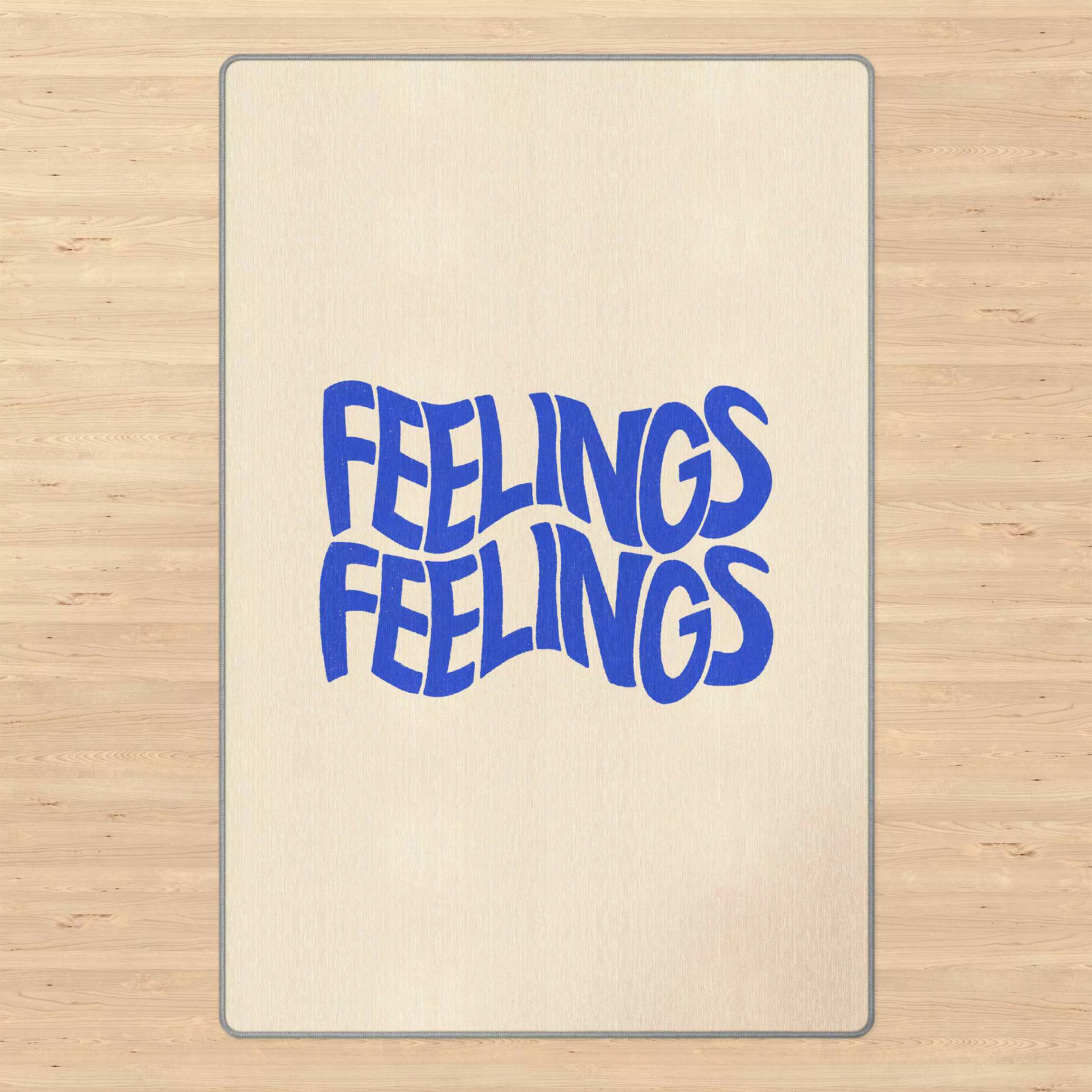 Teppich Feelings blau günstig online kaufen