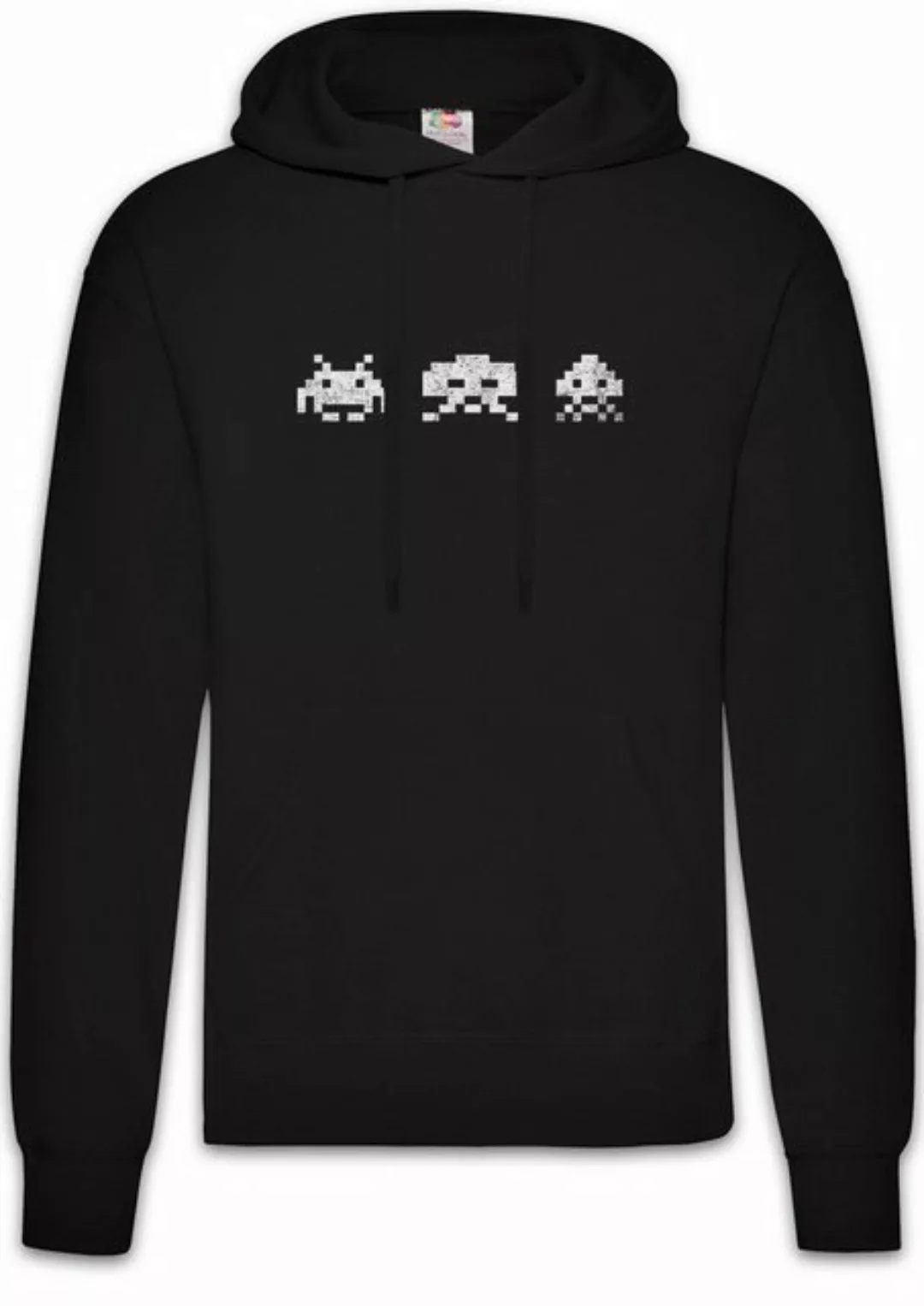 Urban Backwoods Hoodie Digital Invaders Herren Hoodie Spiel Arcade Game Ret günstig online kaufen