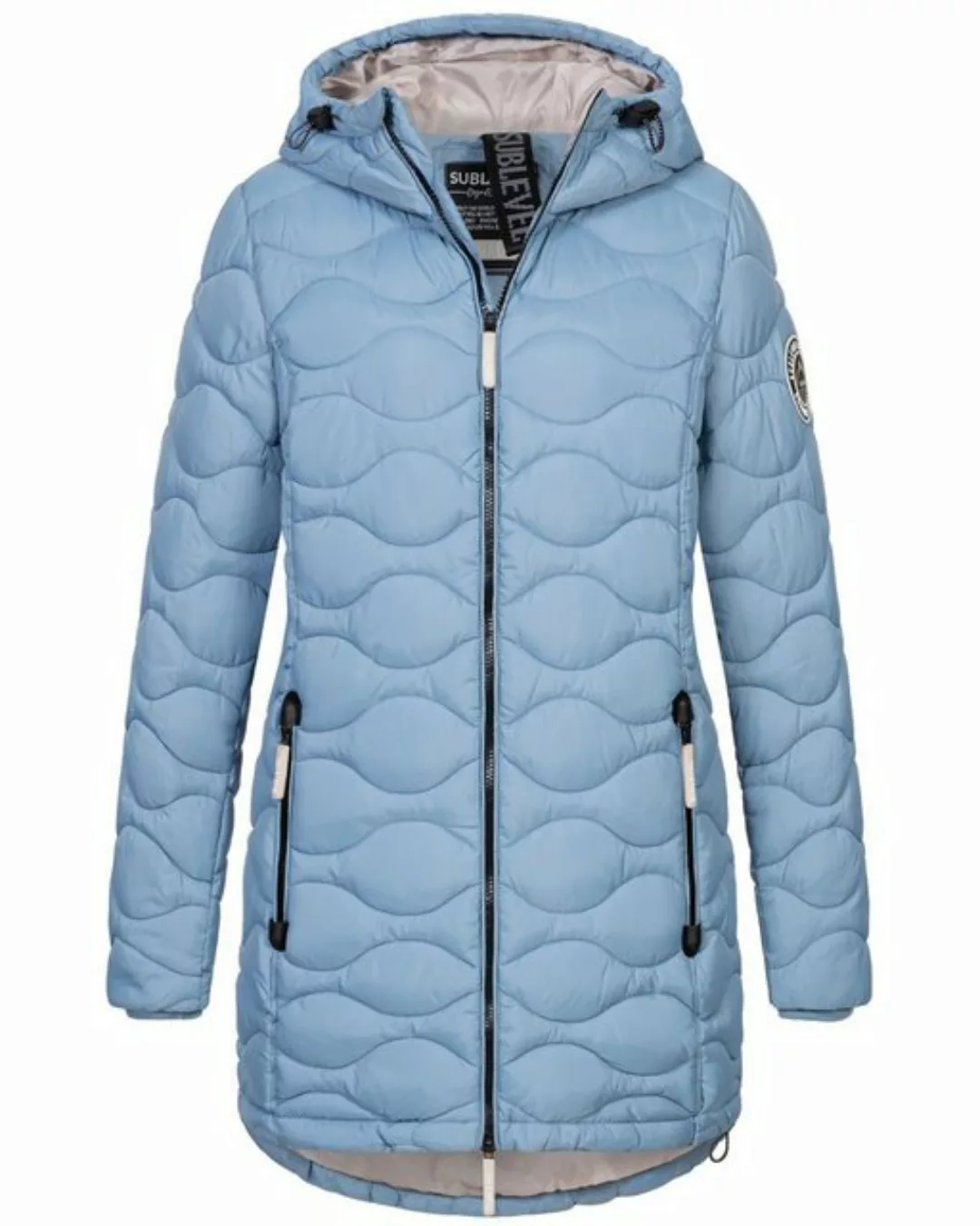 SUBLEVEL Steppjacke Damen Winter Jacke Mantel Parka Steppjacke Steppmantel günstig online kaufen