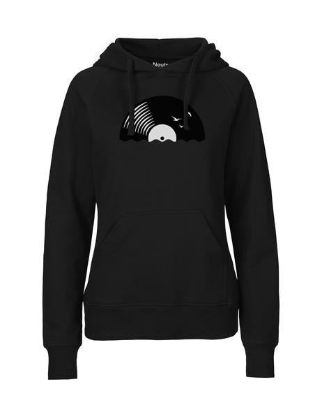 Fair Gehandelter Bio Frauen Hoodie Vinyl Sun Vegan, Organic & Fair günstig online kaufen