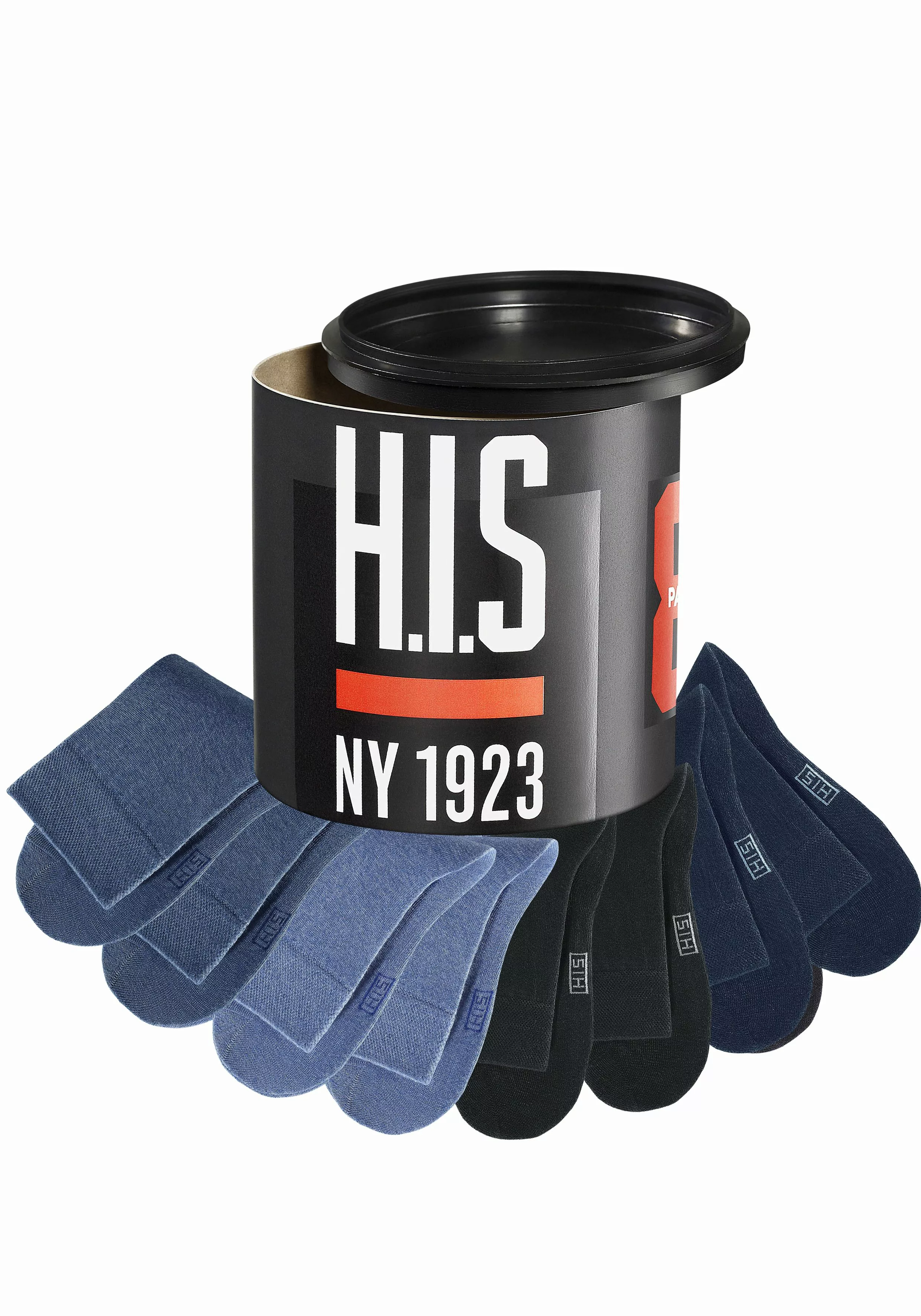 H.I.S Socken, (Dose, 8 Paar) günstig online kaufen