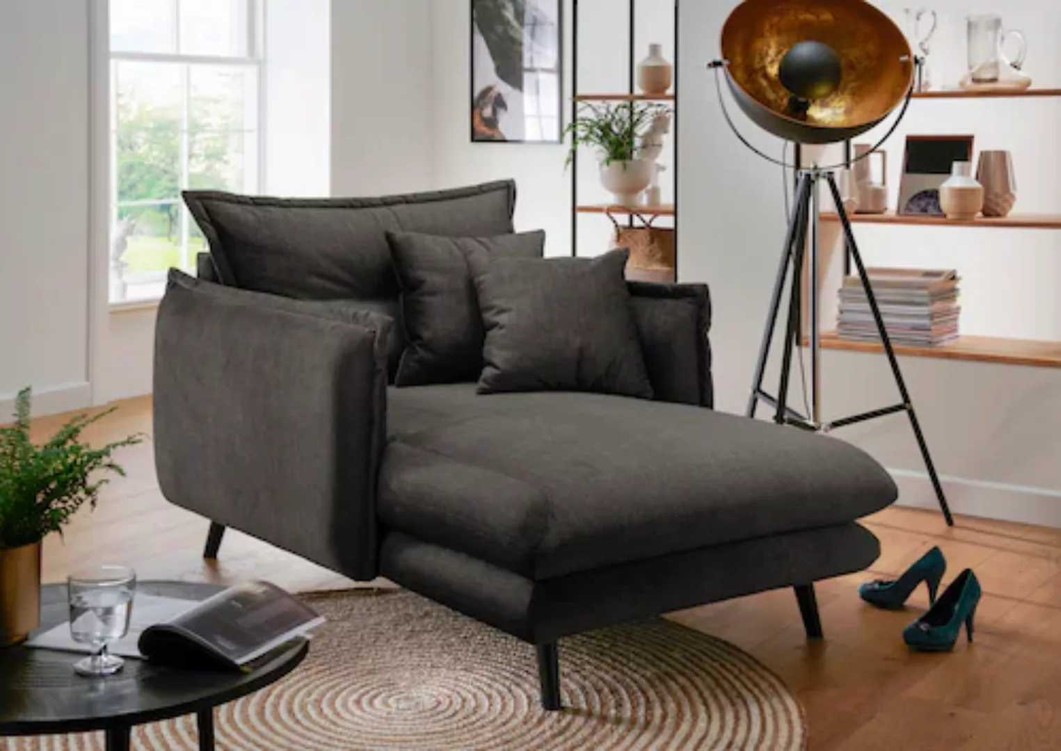 INOSIGN Loveseat »Lazio«, moderner Sessel mit einer bequemen Polsterung, 2 günstig online kaufen