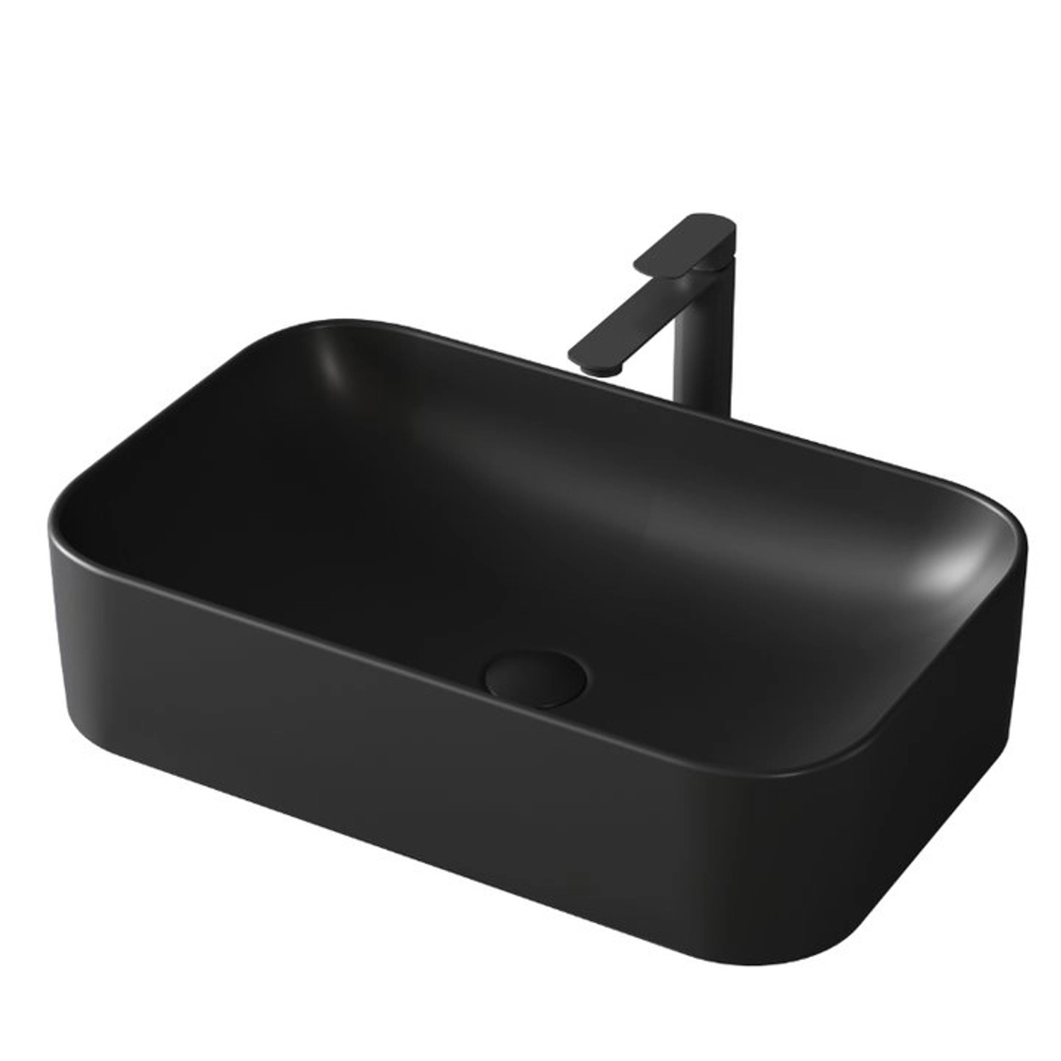 Emke Aufsatzwaschbecken 61 x 38 x 15 cm Grau Matt Design Waschbecken Kerami günstig online kaufen