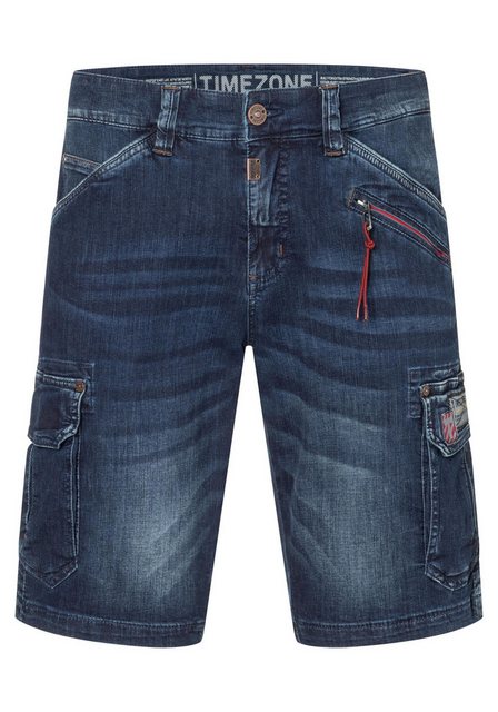 TIMEZONE Jeansshorts Cargo Jeansshorts mit Reißverschlussdetails und Denim günstig online kaufen