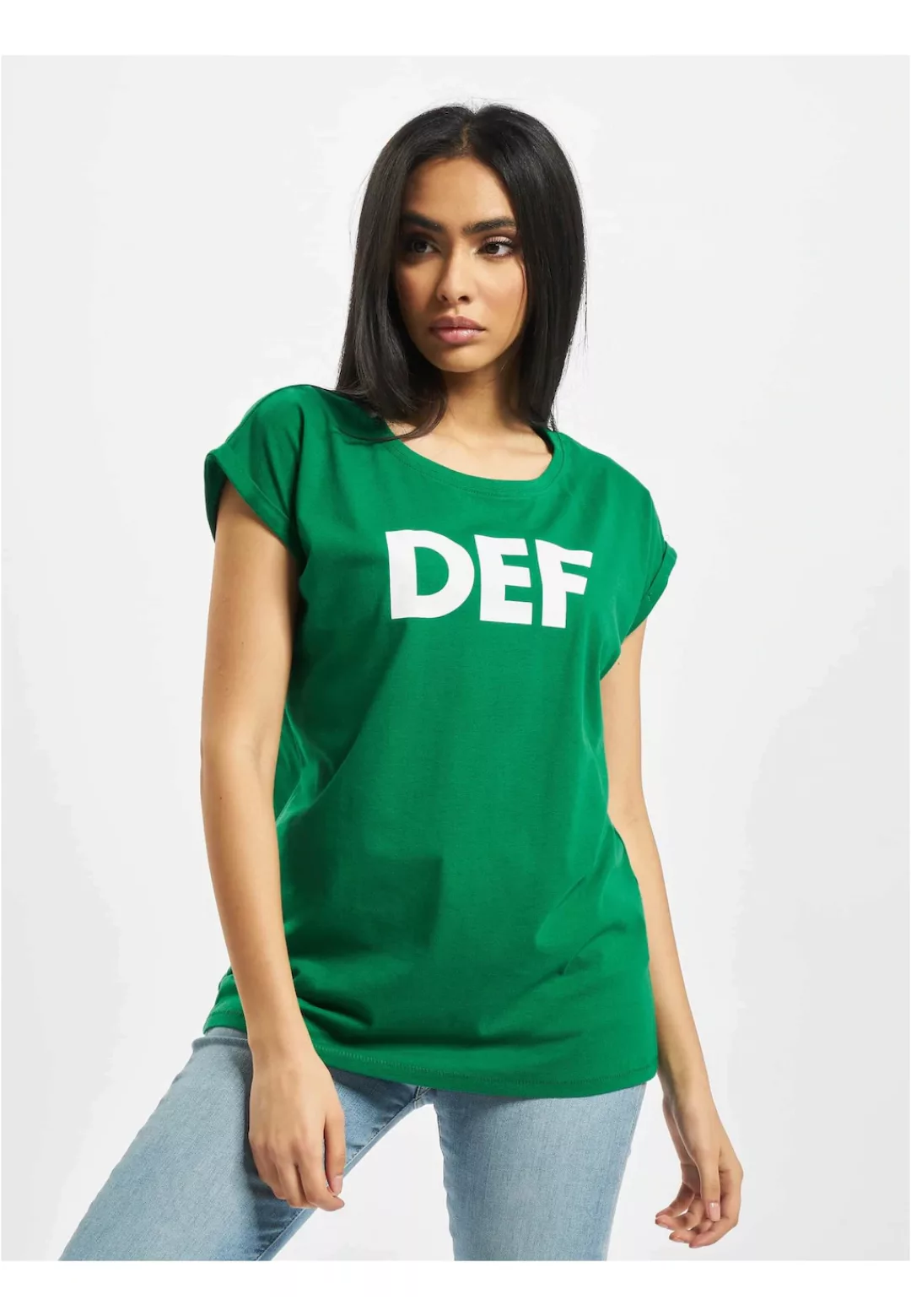 DEF Kurzarmshirt "DEF Damen Sizza T-Shirt", (1 tlg.) günstig online kaufen