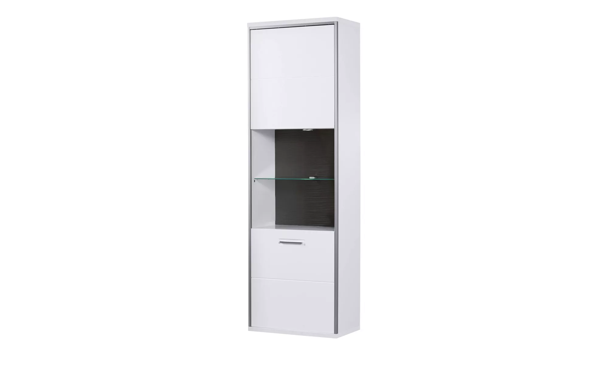 uno Vitrine  Setto ¦ weiß ¦ Maße (cm): B: 64 H: 201 T: 38.0 Schränke > Vitr günstig online kaufen