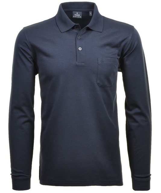 RAGMAN Langarm-Poloshirt Softknit langarm günstig online kaufen