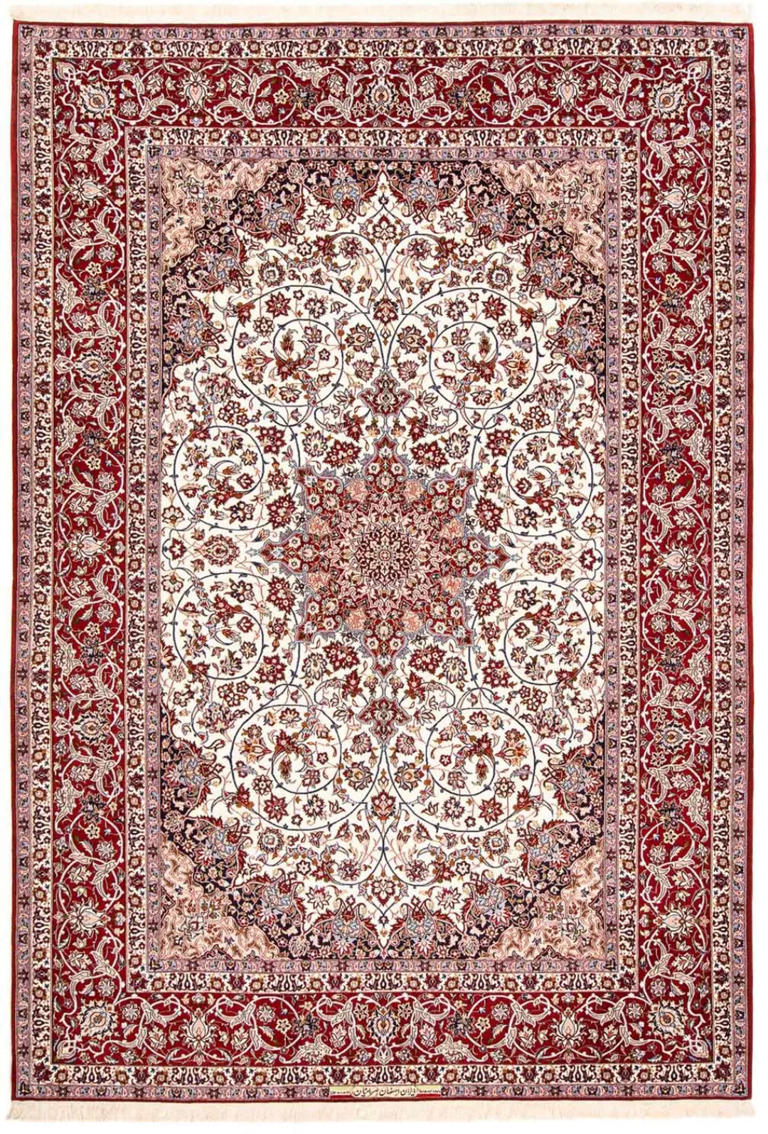 morgenland Orientteppich »Perser - Isfahan - Premium - 308 x 206 cm - rot«, günstig online kaufen