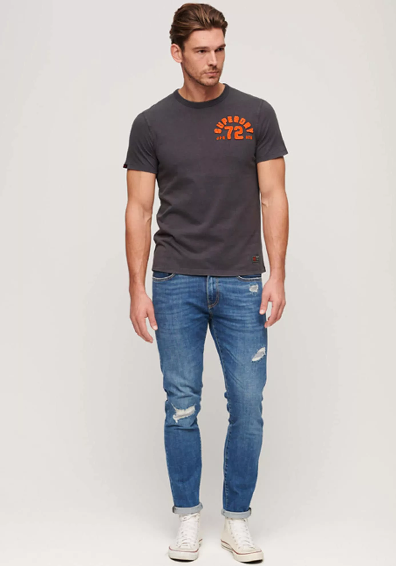 Superdry T-Shirt "VINTAGE ATHLETIC CHEST S/S TEE" günstig online kaufen